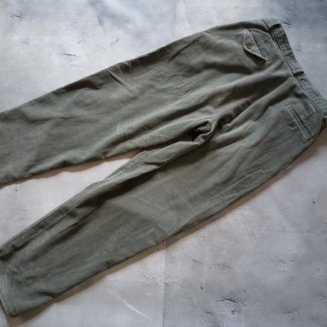 [W34 L32] POLO CORDUROY PANTS 2tuck_80-90s vintage