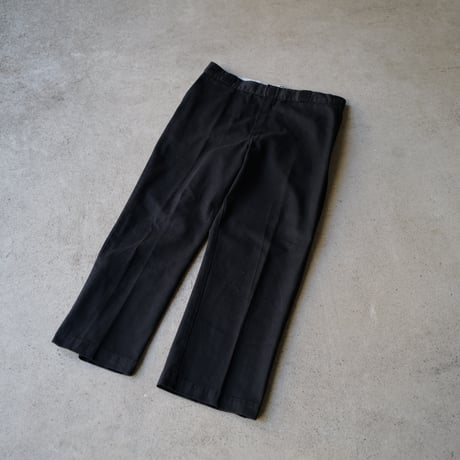 ［W38 L29］Vintage Black Pants_Dickies 874 made in USA_no.5