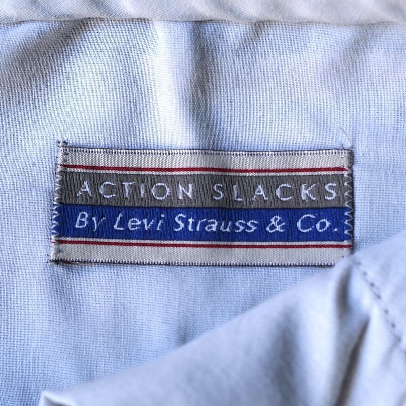 パンツ LEVI'S ACTION SLACKS W34 L32 90's LEVI'S ACTION SLACKS Slacks Gray W34 L32 90年代