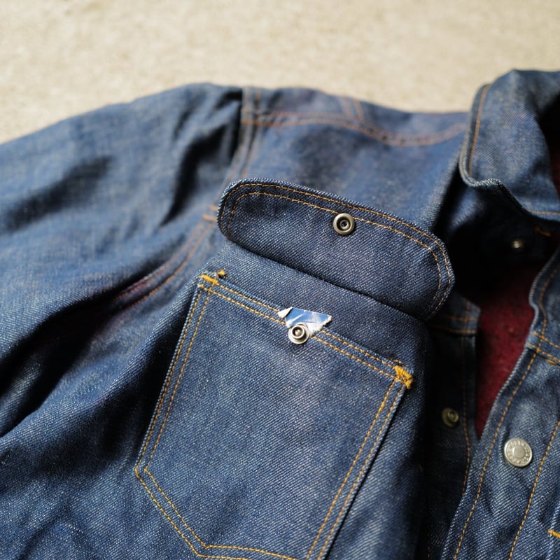 50s FOREMOST セカンドデニムジャケット 40s 50s FOREMOST J.C.Penny 2nd Type 2 Pockets Cinch Buckle