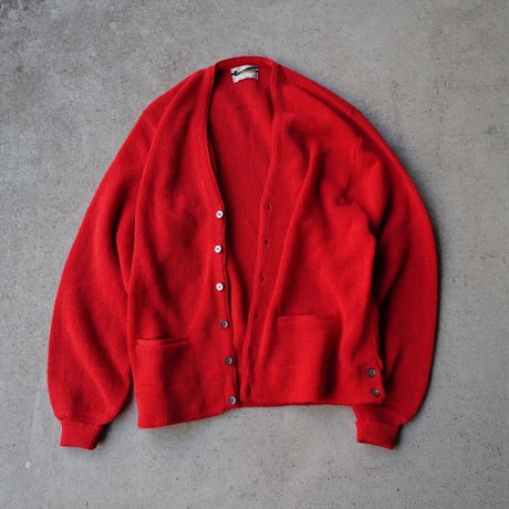 ［XL］Alpaca Cardigan_1960's_deadstock
