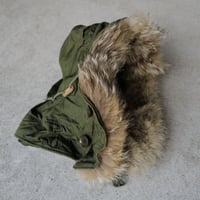 オンライン専用［Free size］m51_hood_real coyote fur