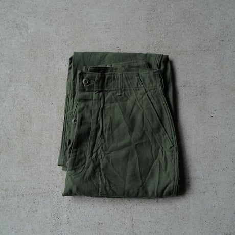 ［36×33］USARMY OG-107 Trousers_deadstock_Mismatched belt loops type_no.36