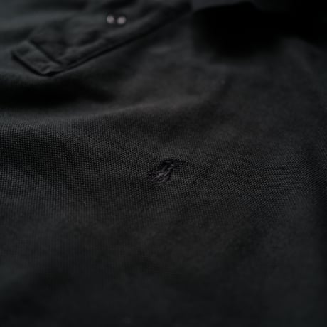 ［XL］Super Black_VINTAGE POLO SHIRT_made in USA_no.04