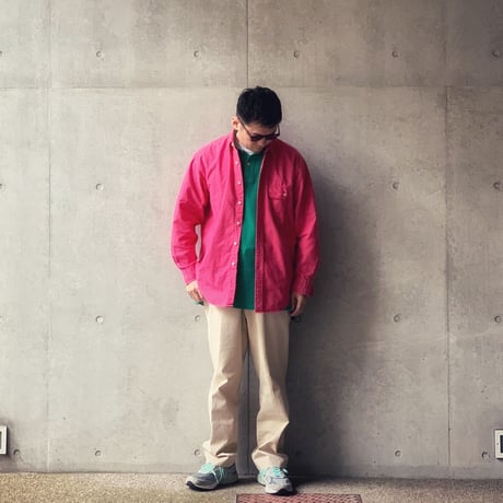 ［L］Old GAP_90s vintage_pink shirt
