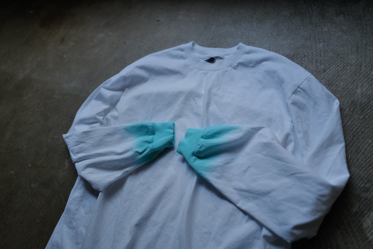 anytee classics] Mint Dyed Long Tee | anytee