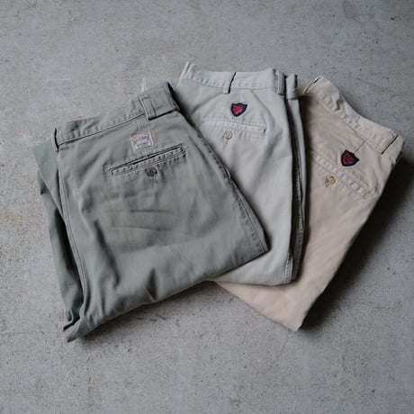 [W33 L30] Old Polo_80-90s vintage_2tack chino