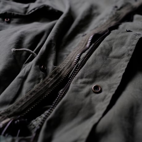 ［M］m65 parka_Black zipper