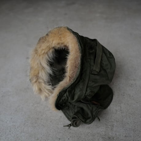 ［Free size］m51_first model_coyote fur hood_no.2