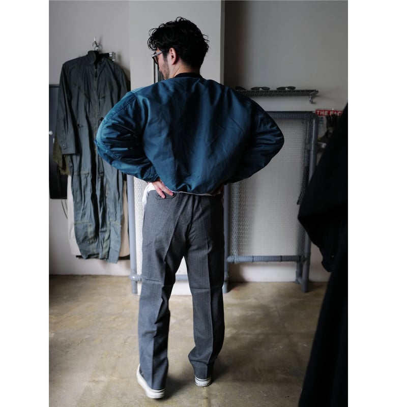 anytee classics] Officer Pants_Flannel Stripe