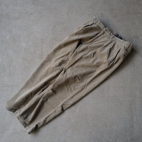 [W36 L30] POLO 2tuck CORDUROY PANTS_90s vintage