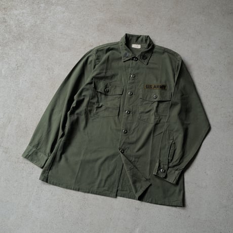 ［16 (1/2) / XL fit］USARMY Olive Green Shirts