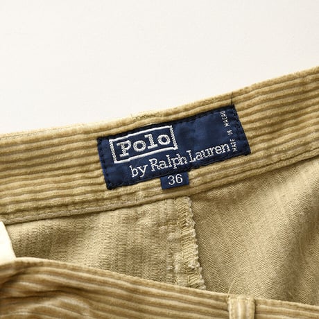 [W35 L32] POLO CORDUROY 2TUCK PANTS_90s vintage_no.150