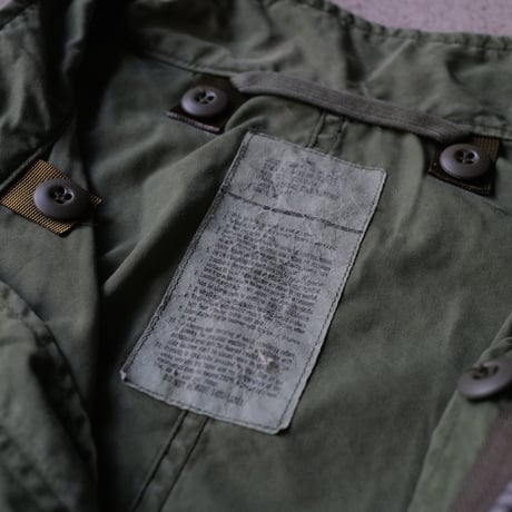 ポップアップ先行［L］m65 parka_plastic zipper model_no.22