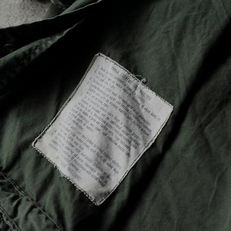 ［M］m65 parka_Black zipper