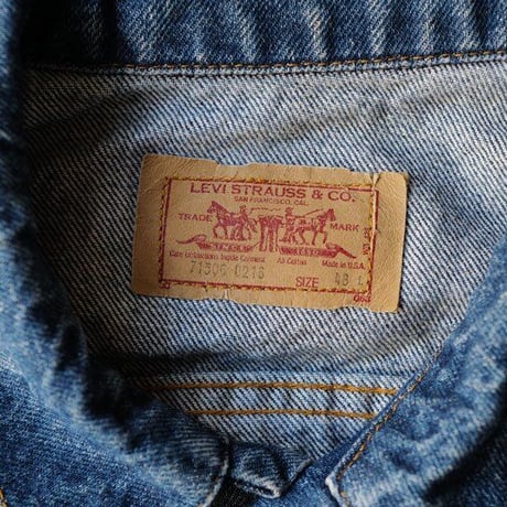 ［48-Long］Levi's Faded Denim Jacket
