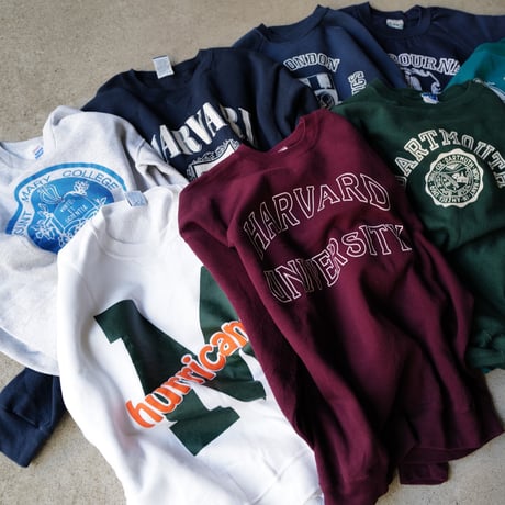 ［XXL］Vintage Light College Sweat