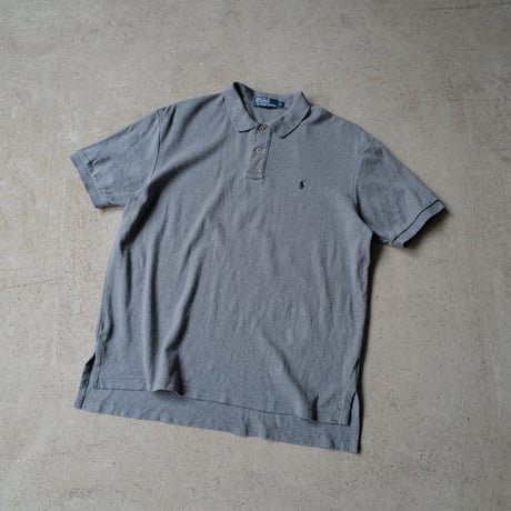 ［L］POLO SHIRT_MADE IN USA_80-90s vintage_no.18