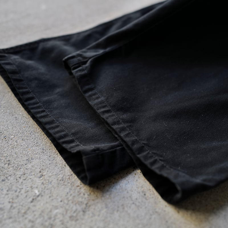 Super Black_VINTAGE POLO 2tuck Pants_made in US