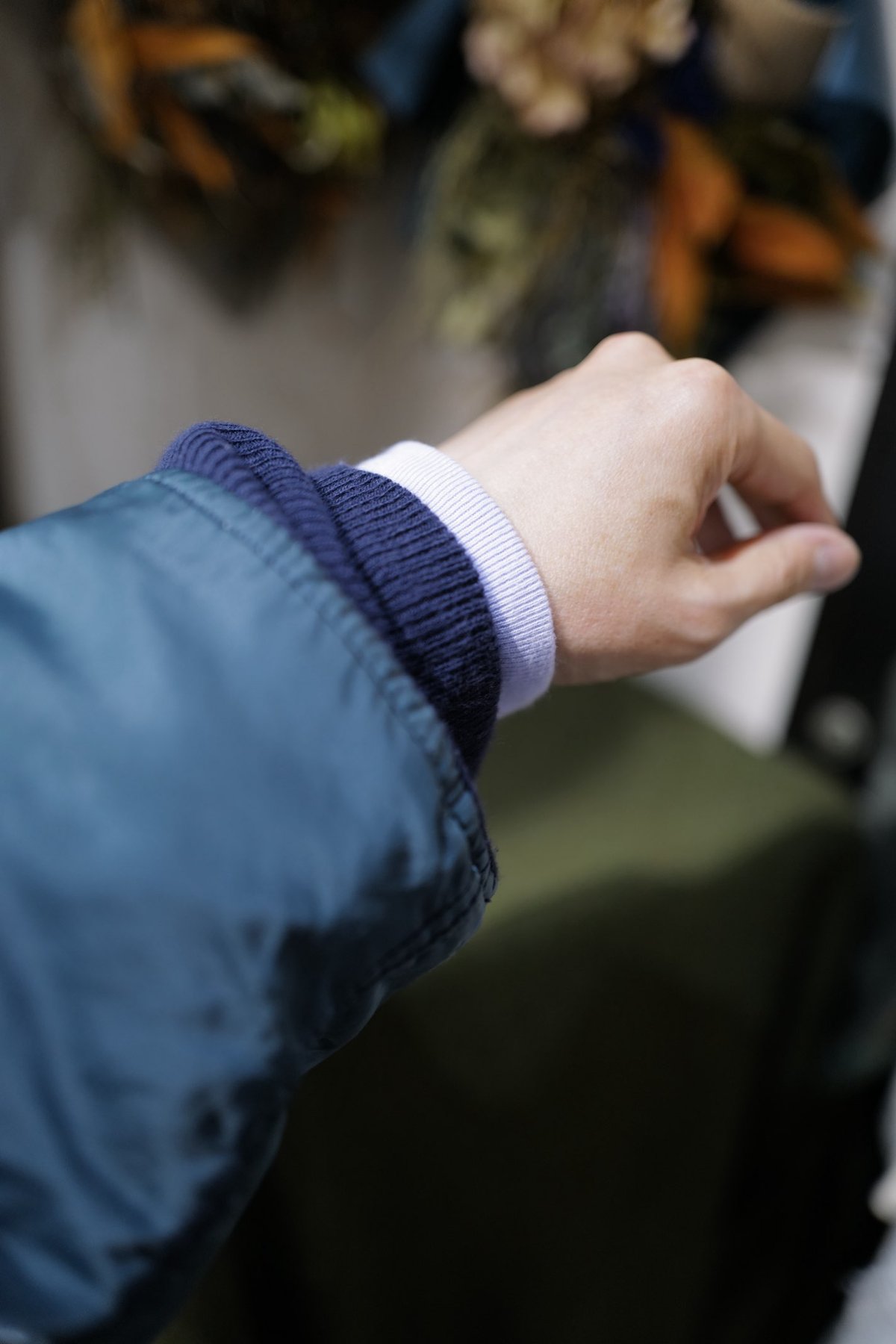 anytee classics] Lavender Dyed Long Tee | anytee