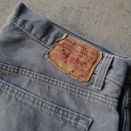 [W36 L30] 501_80s_Greige_made in USA_no.19