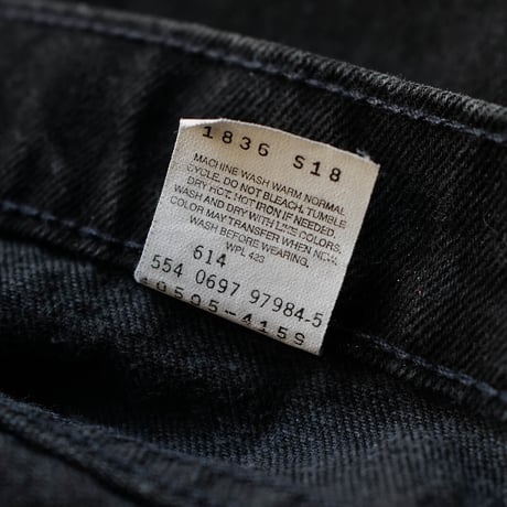 [W36 L33] Levi's 505_deadstock_no.2