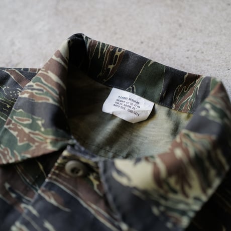 ［XL］B.D.U. Jacket_Tiger Camo_deadstock