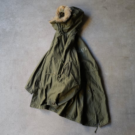 ［L］m48 parka with stencil