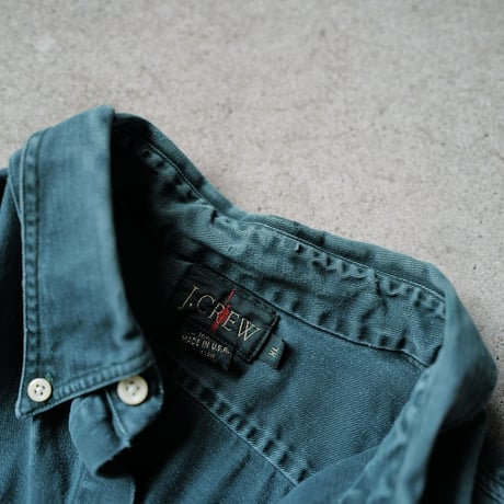 ［XL］PIGMENT DYED SHIRT_J.CREW _80-90s vintage_no.12
