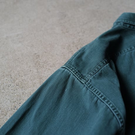 ［XL］PIGMENT DYED SHIRT_J.CREW _80-90s vintage_no.12