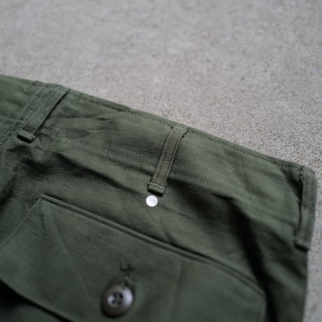 ［36×31］USARMY OG-107 Trousers_deadstock_Mismatched belt loops type_no.37