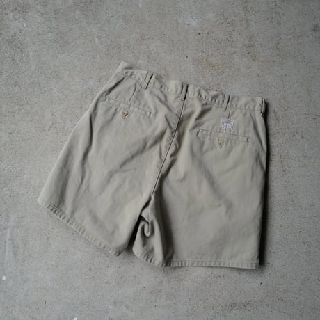 [W34] POLO CHINO 2tuck shorts_made in Singapore_90s vintage_no.39