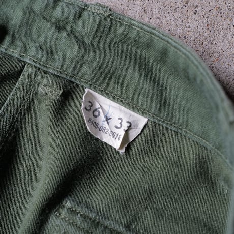 ［34×30］USARMY OG-107 Trousers_First model_no.5