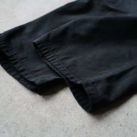 [W36 L32] Super Black_VINTAGE POLO CHINO 2tuck Pants_no.1