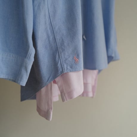 ［L TALL］POLO SHIRT_MADE IN USA_80-90s vintage