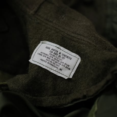 ［M］m65 parka_Mini tag model_fullset_deadstock_no.4