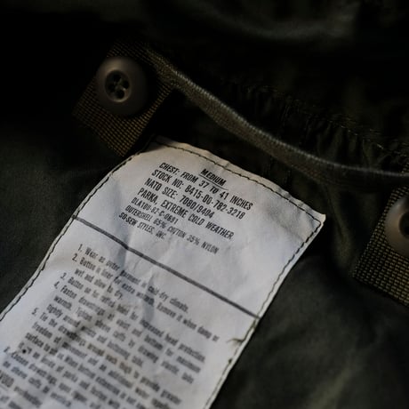［M］m65 parka_deadstock_no.112
