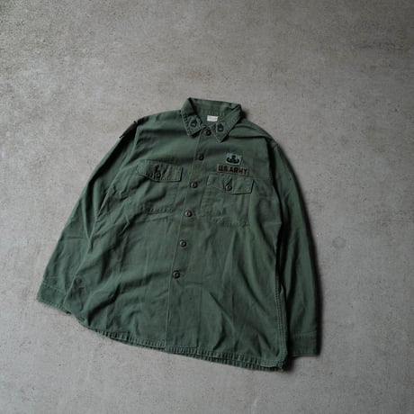 ［17 (1/2)］USARMY Olive Green Shirts_Cotton 100_no.16