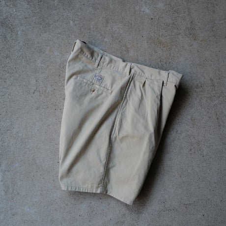 [W36] POLO CHINO SHORTS 2tuck_90s vintage