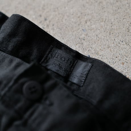[W40 L32] Super Black_VINTAGE POLO 2tuck Pants_no.3