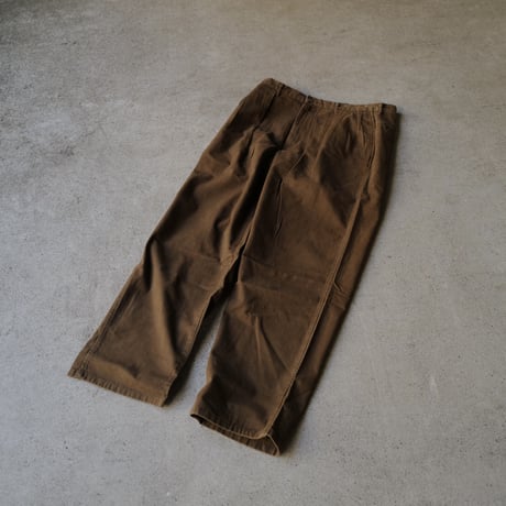 [W34 L30] VINTAGE POLO CHINO 2tuck Pants_Military Color_no.9