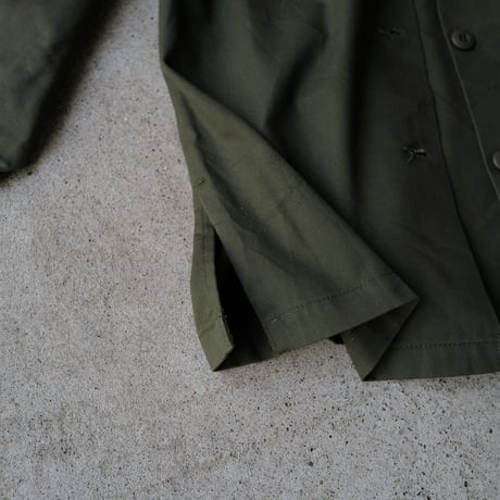 ［for WOMEN］USARMY Olive Green Shirts_deadstock_Aタイプ_襟にスレあり