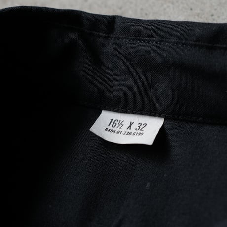 ［16 1/2 XL fit］U.S.NAVY Black Shirt_deadstock_no.16