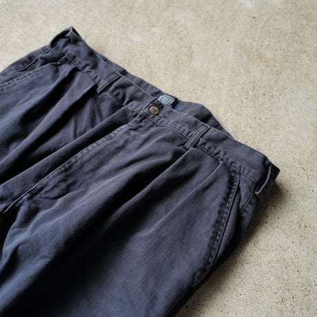 [W37 L30] POLO CHINO PANTS 2tuck_80-90s vintage_no.27