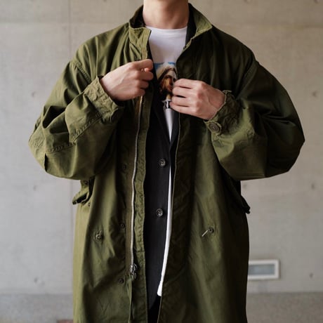 ［M］m65 parka_First Model_Silver Zipper