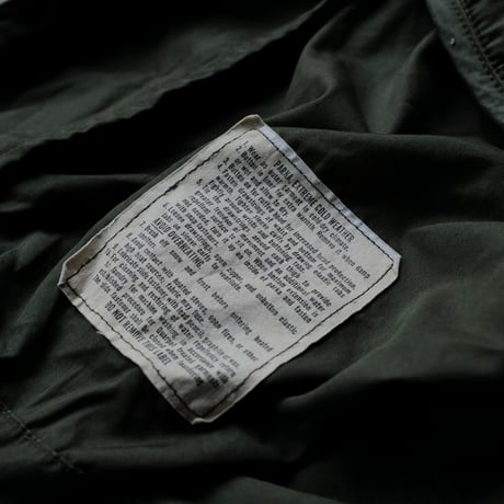 ［M］m65 parka_mini tag model_deadstock_no.106