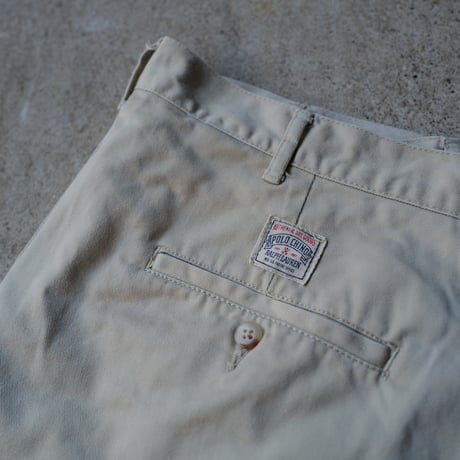 [W36] POLO CHINO SHORTS 2tuck_90s vintage