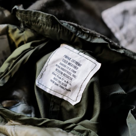 ［M］m65 parka_Mini Tag Model_fullset_deadstock_no.56