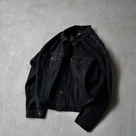 ［L］Levi's Trucker Jaket_Sulfur Black