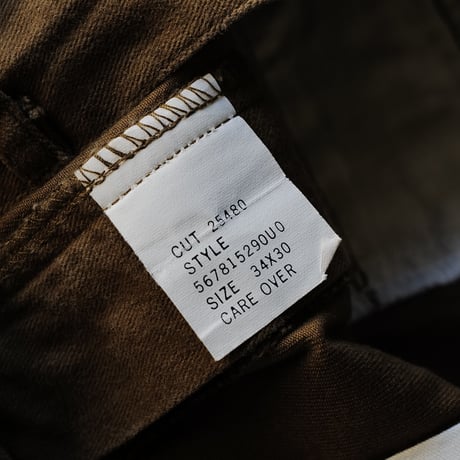 [W34 L30] VINTAGE POLO CHINO 2tuck Pants_Military Color_no.9